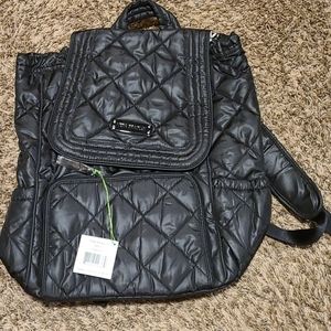 Vera Bradley Puffy Backpack Black